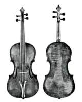 8 - Violin by GASPARO da SALO - (Made on: c. 1570-80)