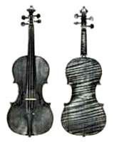 15 - Violin by ANTONIO STRADIVARI - The "Ernst, Lady Halle" (Made on: 1709)